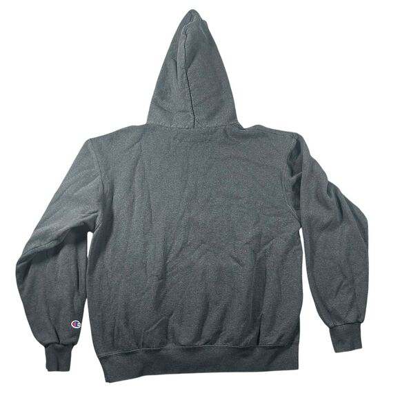 Kent State University Graphic Hoodie Men’s Large Champion ECO Gray Spell Out Y2K - Picture 3 of 9